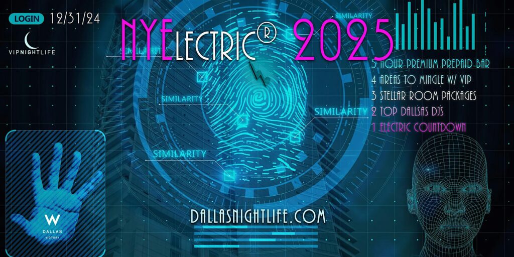 NYElectric W Dallas Rooftop New Years Eve Party 2025