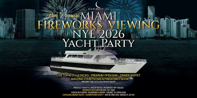 Miami Fireworks New Year's Eve...