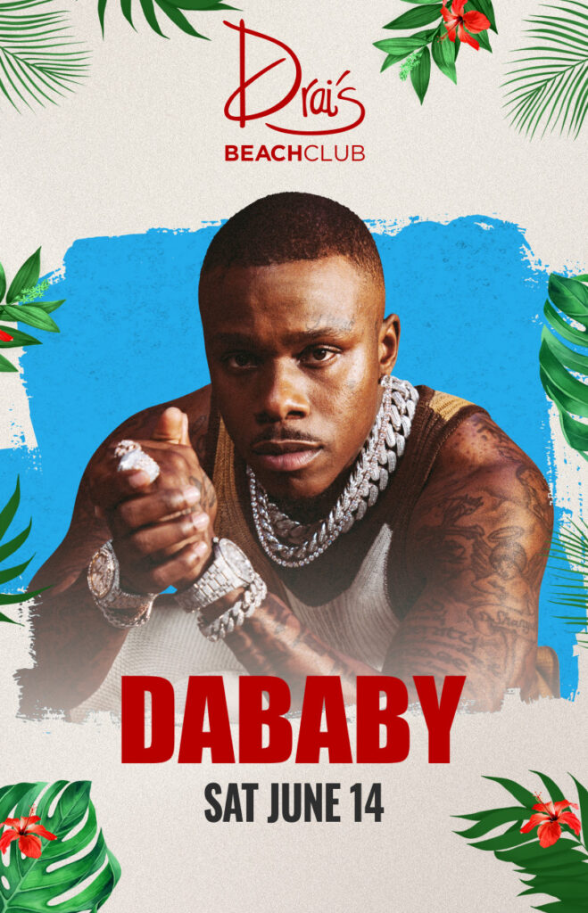 DaBaby at Drai's Beachclub in Las Vegas