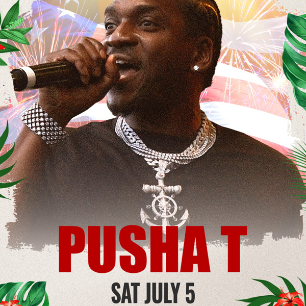 Pusha T at Drai's Beachclub in Las Vegas