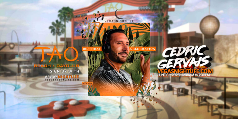 Cedric Gervais Birthday | Vega...