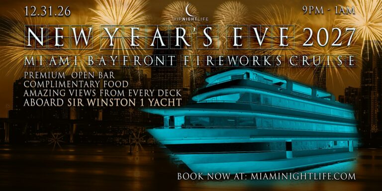 Miami New Years Eve Party 2027...