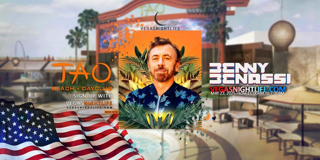 Benny Benassi | Memorial Day Weekend Party Vegas | TAO Beach