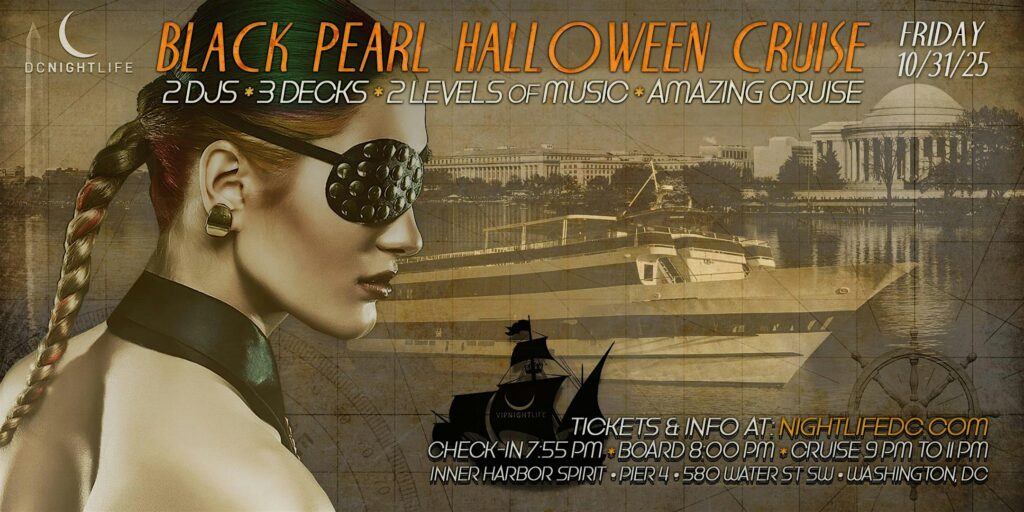 DC Halloween Party | Black Pearl Cruise