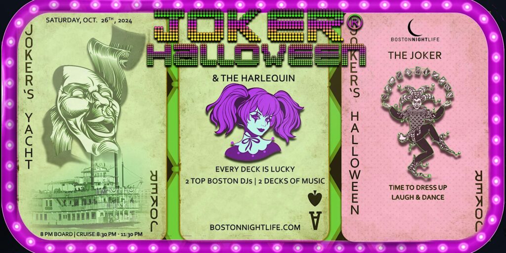 Joker Boston Halloween Party Cruise