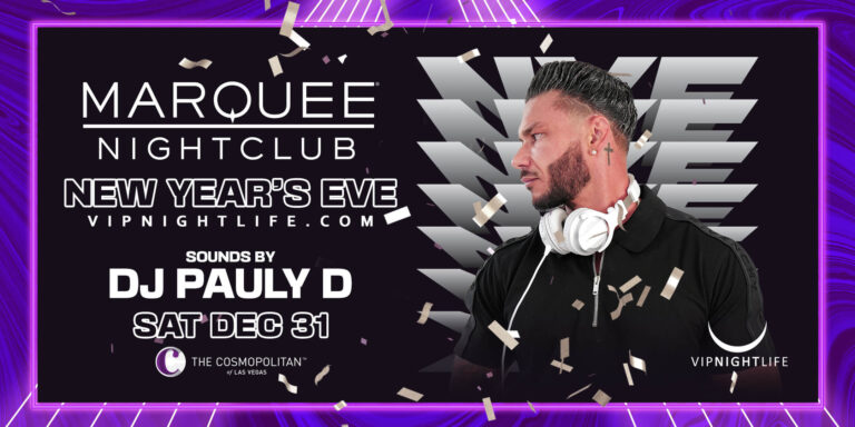 Marquee Las Vegas New Year's Eve Party 2023 w/ DJ Pauly D