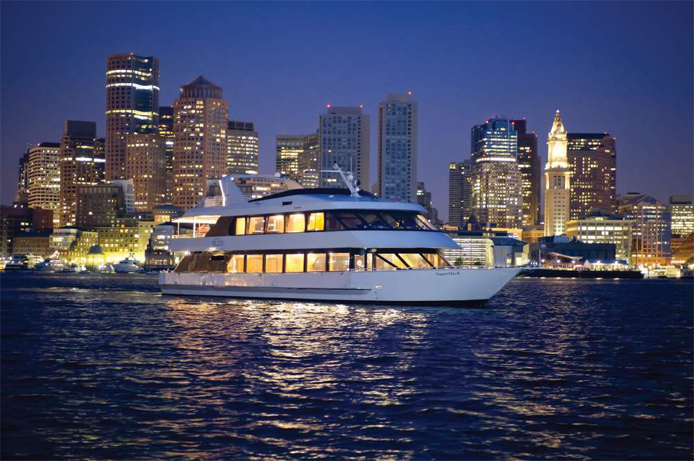 Boston Seaport Elite Luxury Yacht Exterior