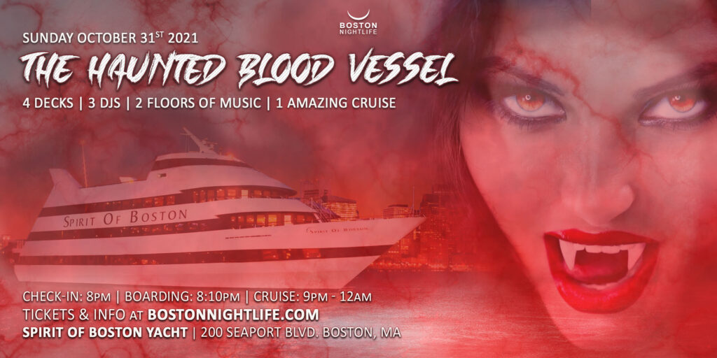 Haunted Blood Vessel Boston Halloween Cruise