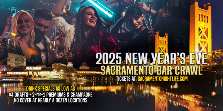 Sacramento New Years Eve Bar Crawl Party