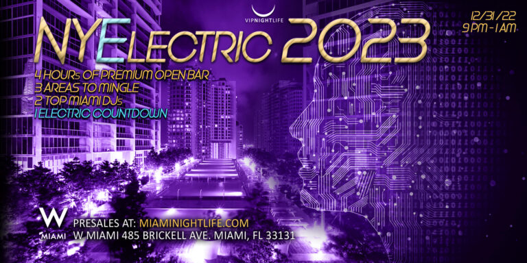 2023 W Hotel Miami New Year's Eve Party