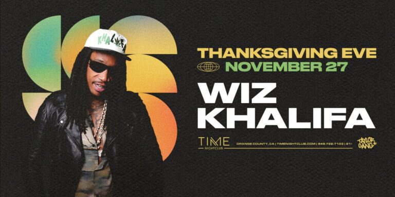 Wiz Khalifa at TIME Nightclub