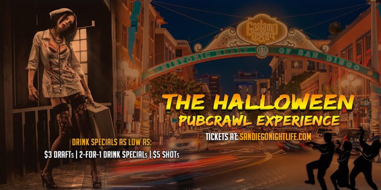 San Diego Halloween Pub Crawl Saturday Party