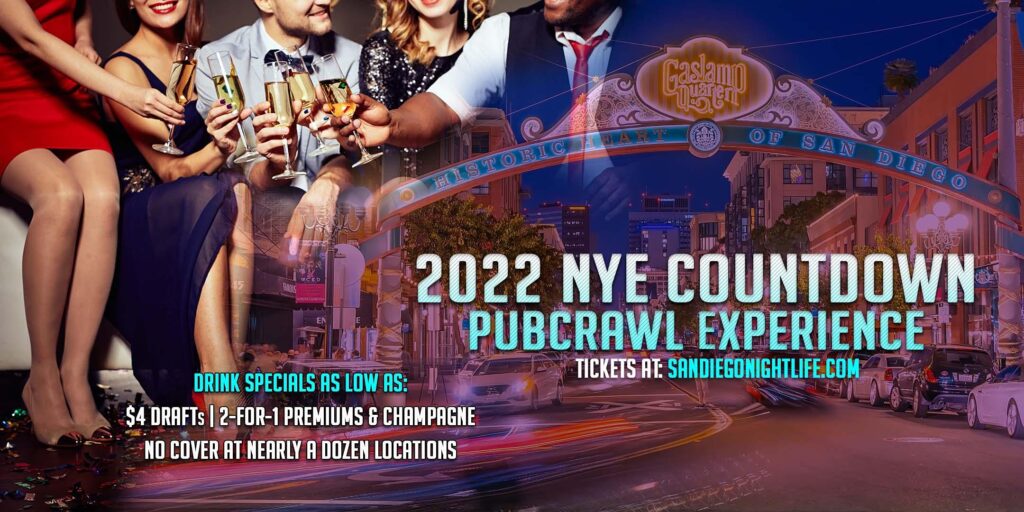 San Diego Pub Crawl New Year's Eve Party
