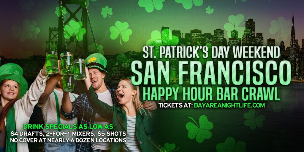 San Francisco Bar Crawl | St Patrick's Day Party