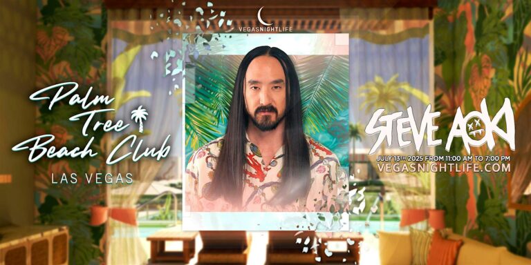 Steve Aoki | Vegas Pool Party | Palm Tree Beach Club