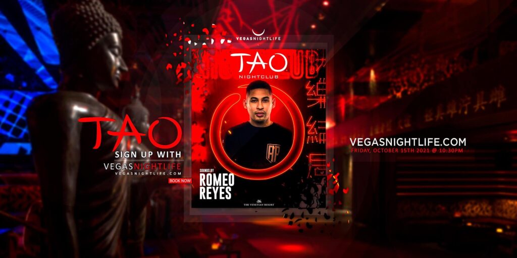 TAO Nightclub Friday with Romeo Reyes