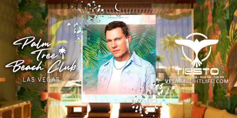 Tiesto | Palm Tree Beach Club | Las Vegas Pool Party