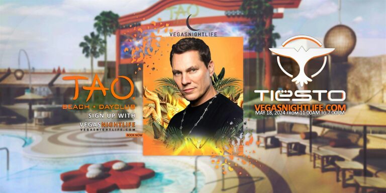 Tiesto | TAO Beach | EDC Las Vegas Pool Party