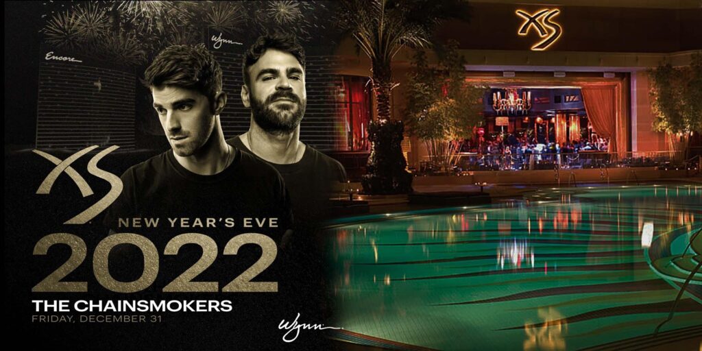 XS Las Vegas New Year's Eve Party 2022 w/ Chainsmokers
